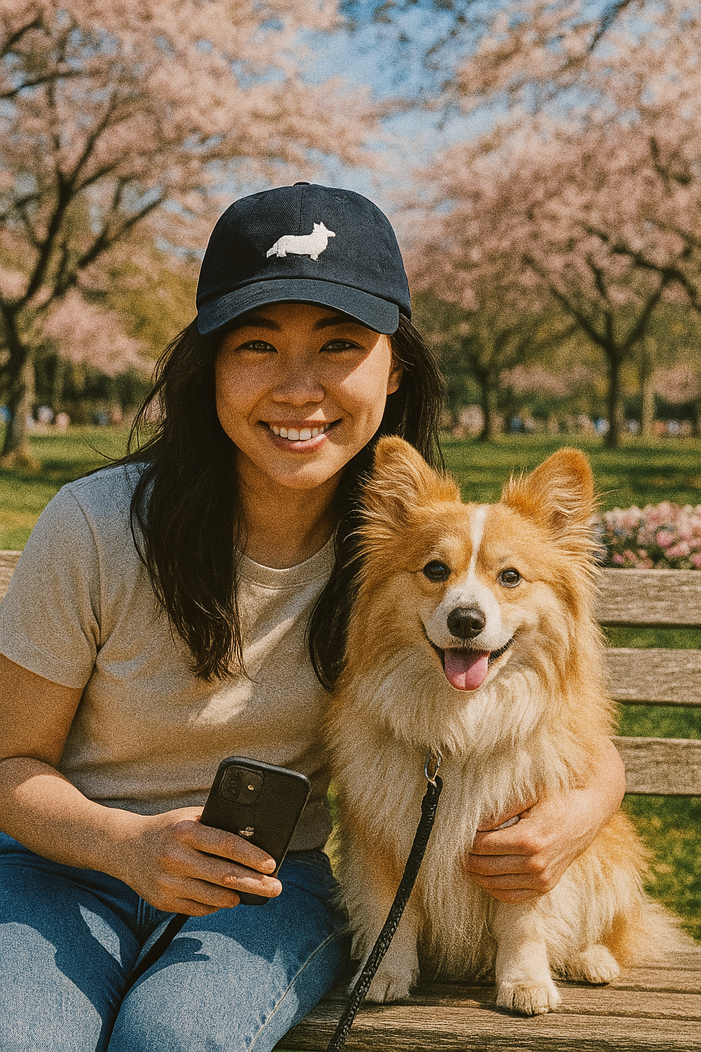 Iconic Corgi Dog Dad Hat